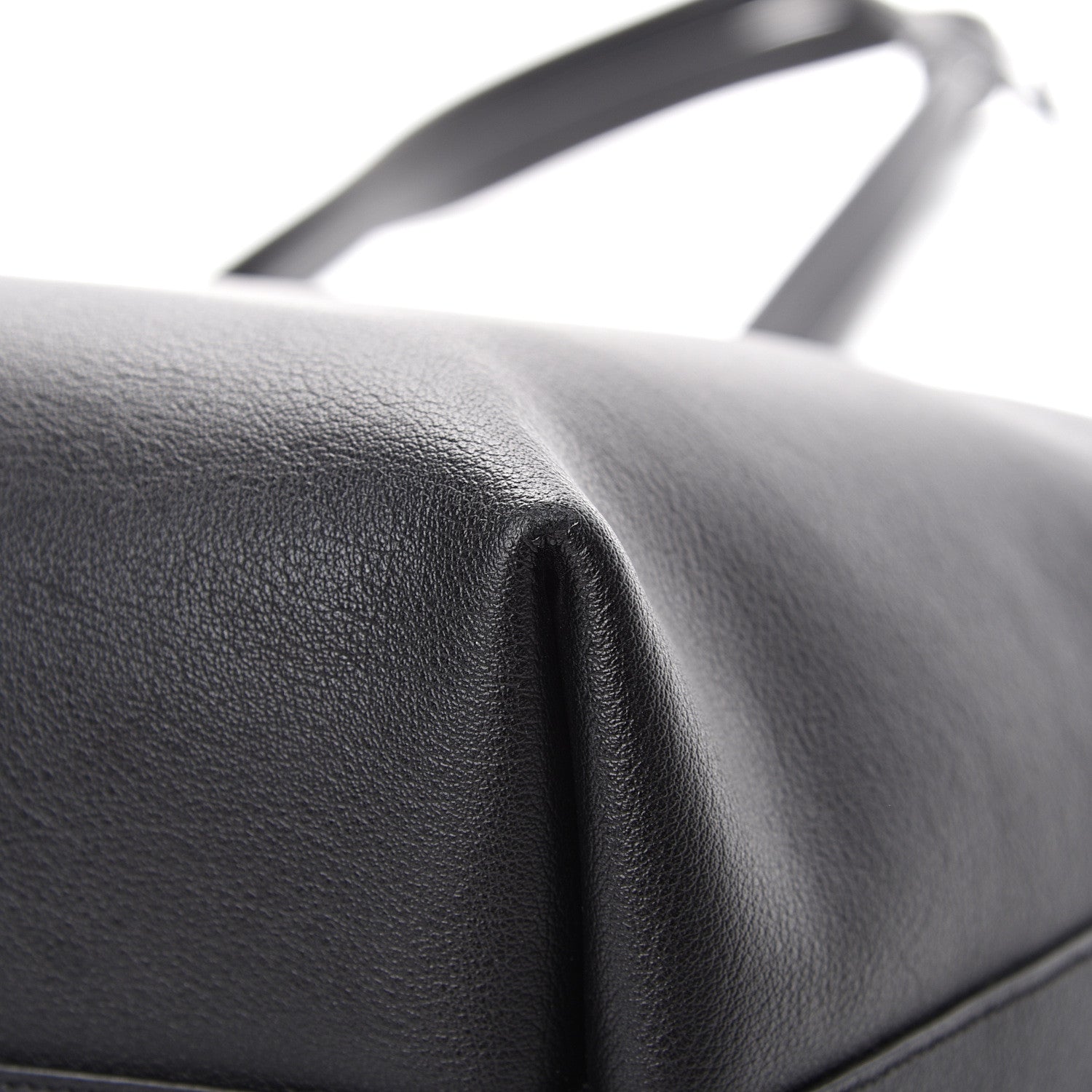 Saint Laurent Calfskin Large Shopping Tote Black 11 of 13