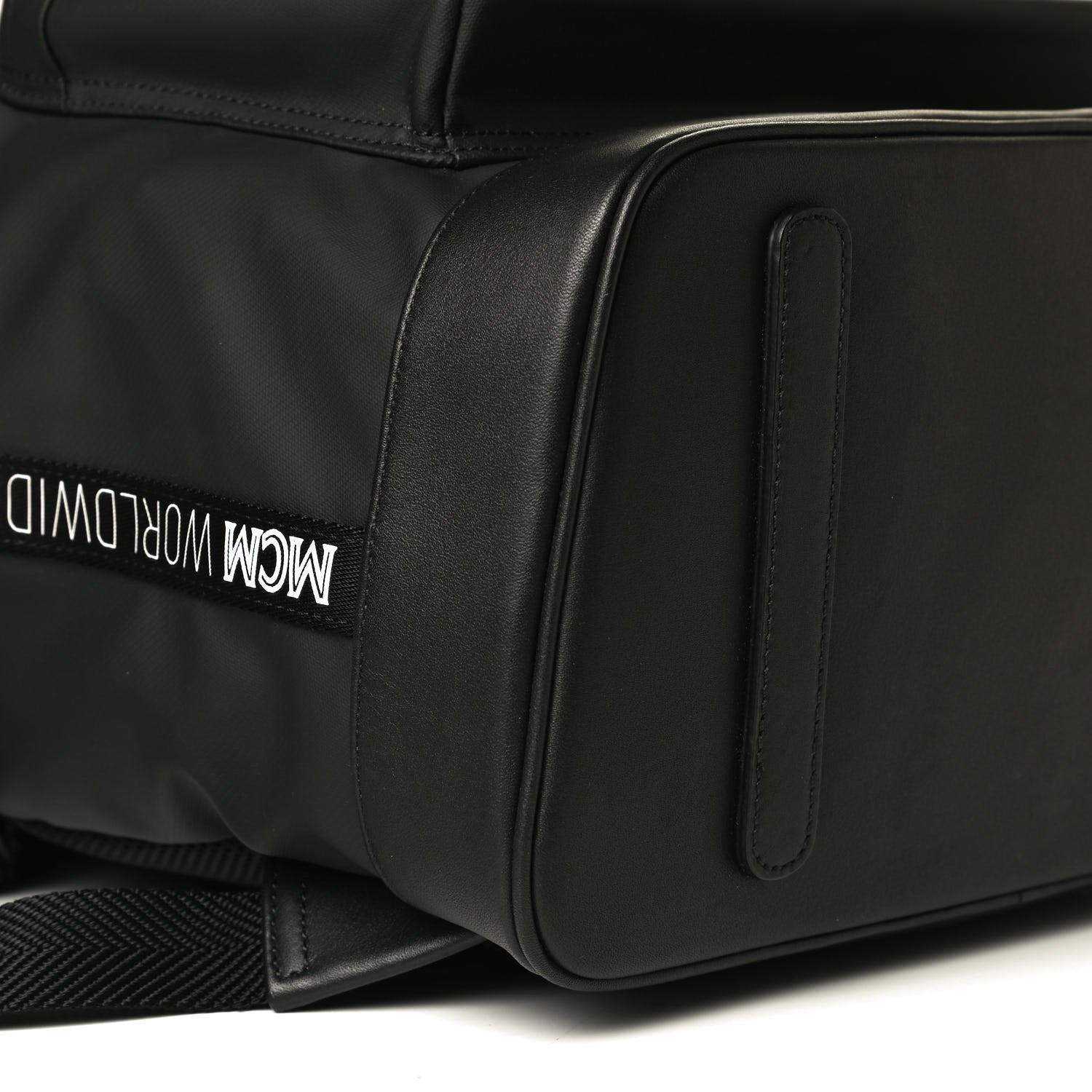MCM Nylon Backpack Black 6 of 10