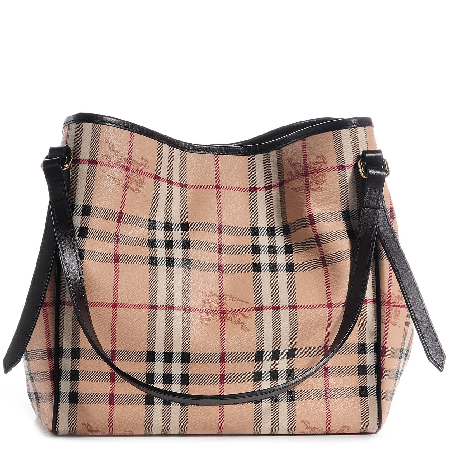 Haymarket Check Small Canterbury Tote Chocolate