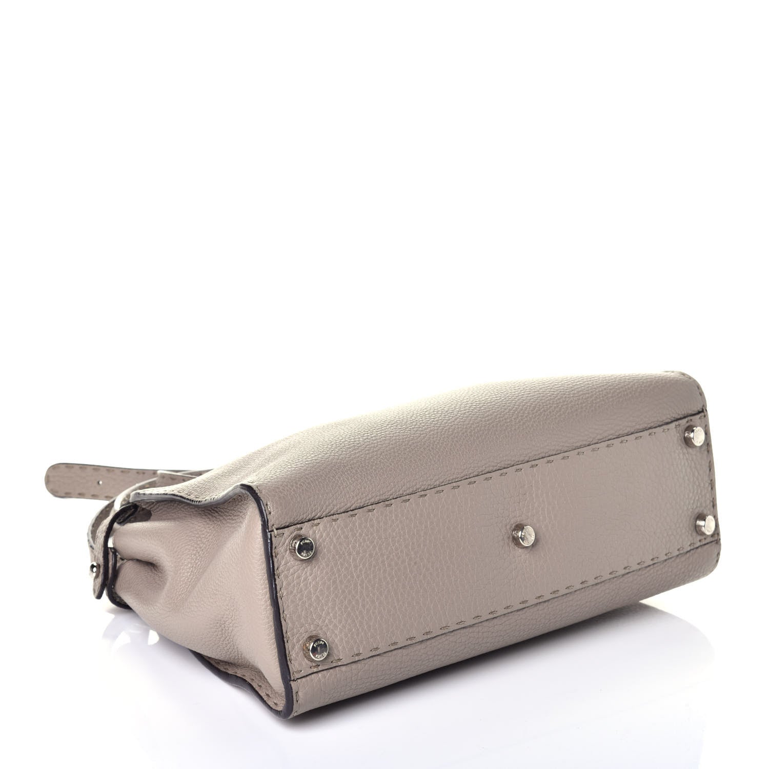 Fendi Cuoio Romano Selleria Medium Peekaboo Iconic Satchel Corda 4 of 9