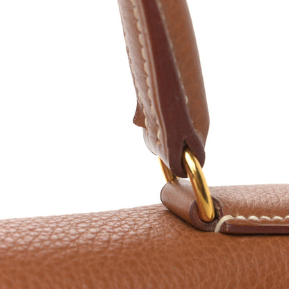 Hermes Togo Kelly Retourne 35 Gold 13 of 21