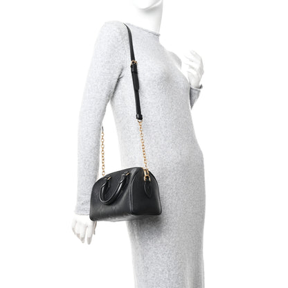 Louis Vuitton Empreinte Monogram Giant Speedy Bandouliere 20 Black 3 of 10