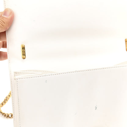 Dolce & Gabbana Calfskin Large Devotion Bag White 8 of 18