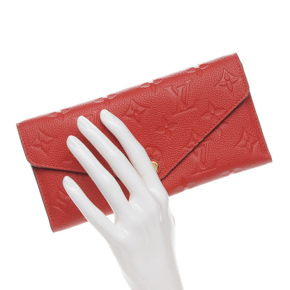 Louis Vuitton Empreinte Josephine Wallet Cherry 2 of 7