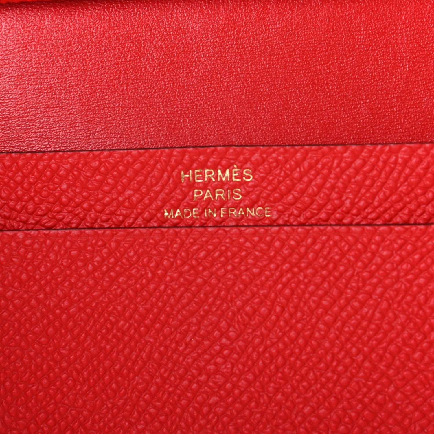 Hermes Epsom Mini Bearn Wallet Rouge De Coeur 6 of 6