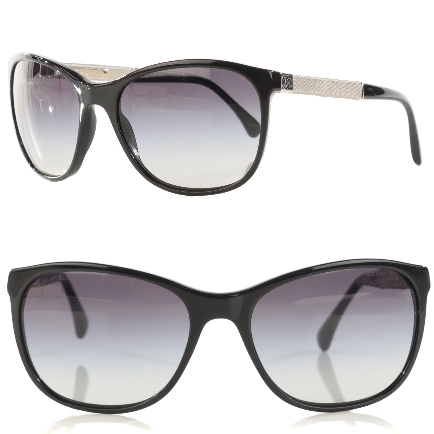 Chanel CC Sunglasses 5185 Black 1 of 16