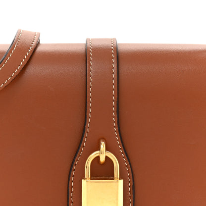 Celine Smooth Calfskin Tabou Clutch On Strap Tan 8 of 12