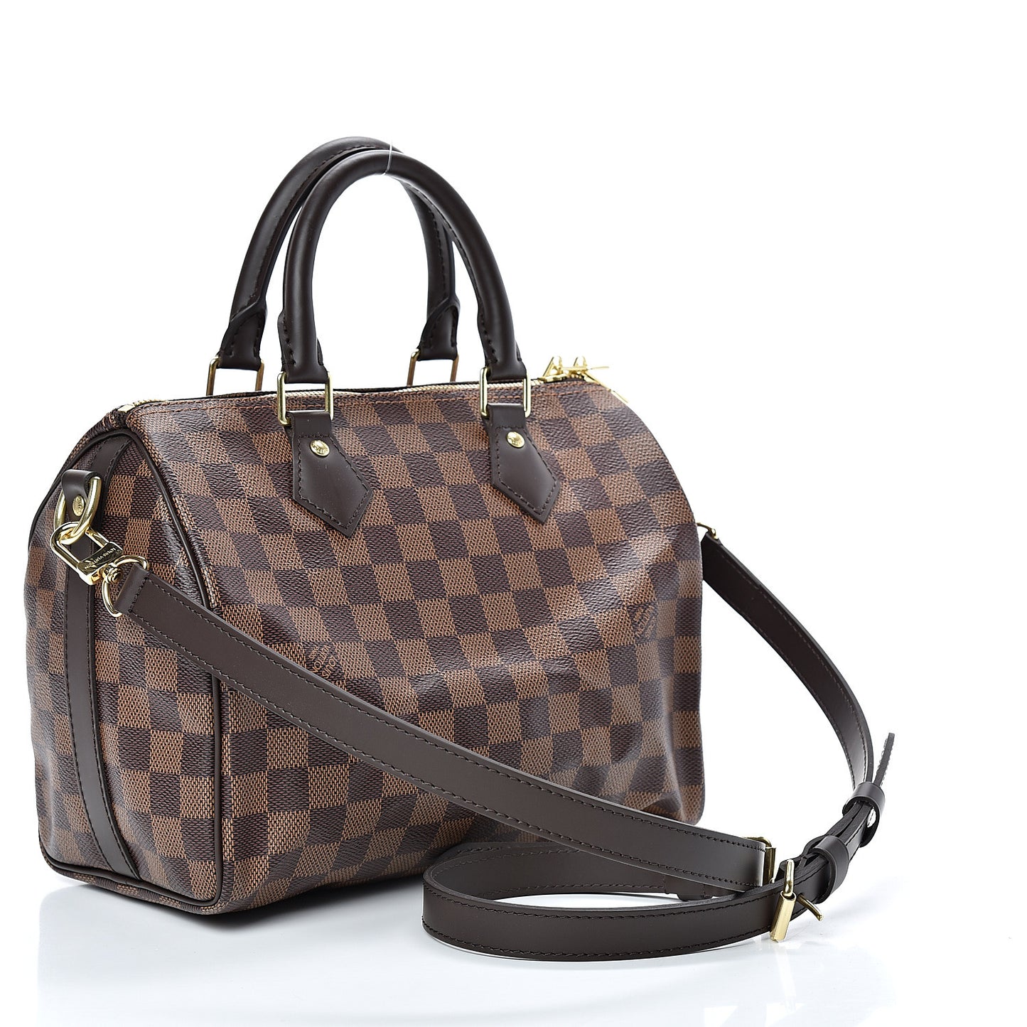 Damier Ebene Speedy Bandouliere 25