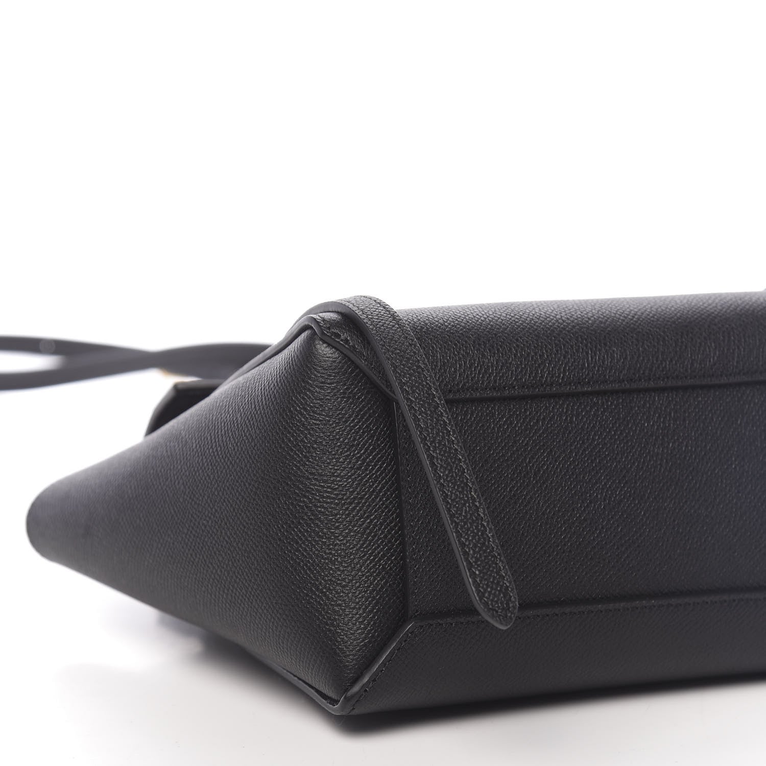 Celine Grained Calfskin Nano Belt Bag Black 9 of 10