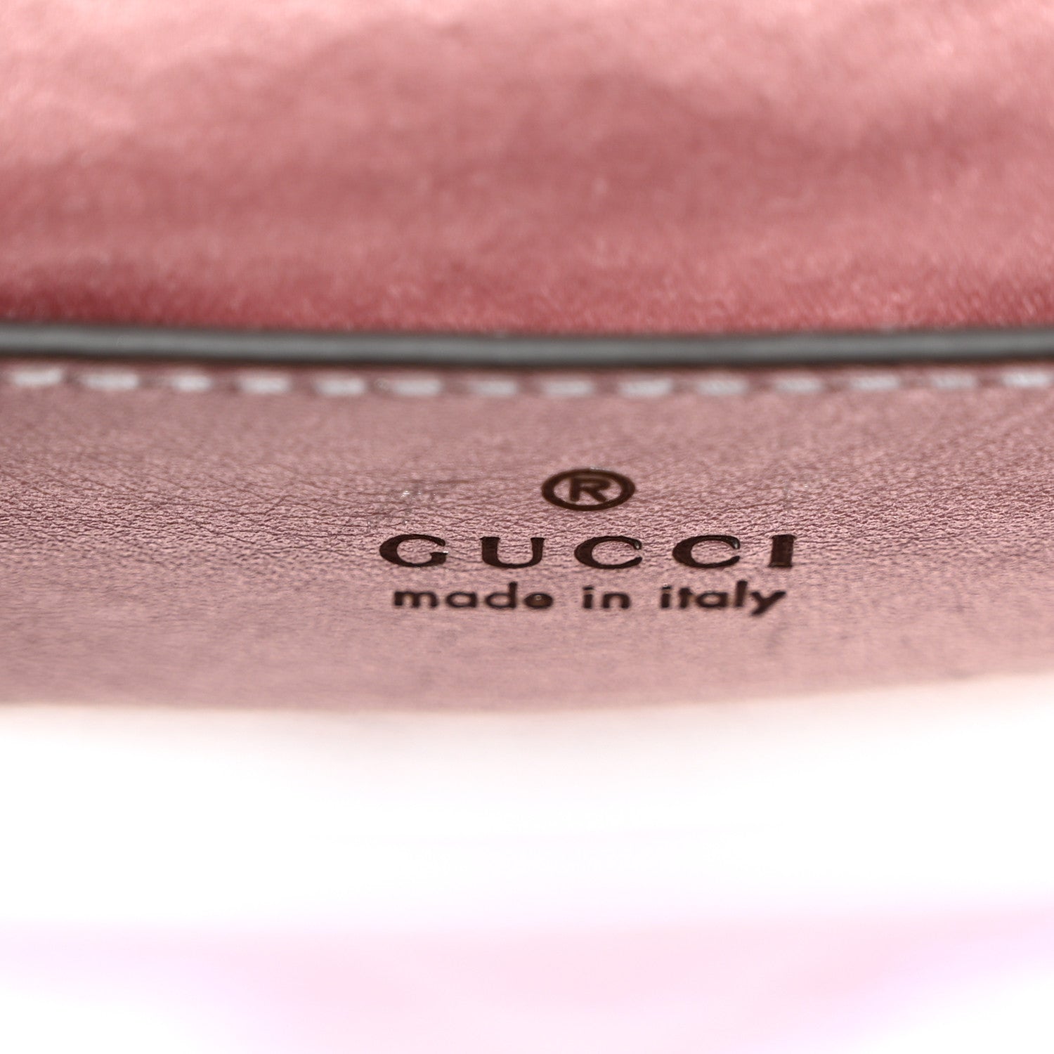 Gucci Iridescent Nappa Chevron Matelasse Mini GG Marmont Shoulder Bag Iridescent Escape Pink 6 of 11