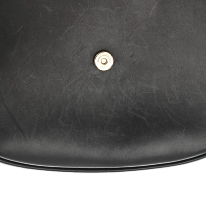 Saint Laurent Smooth Calfskin Monogram Medium Kaia Satchel Black 12 of 14