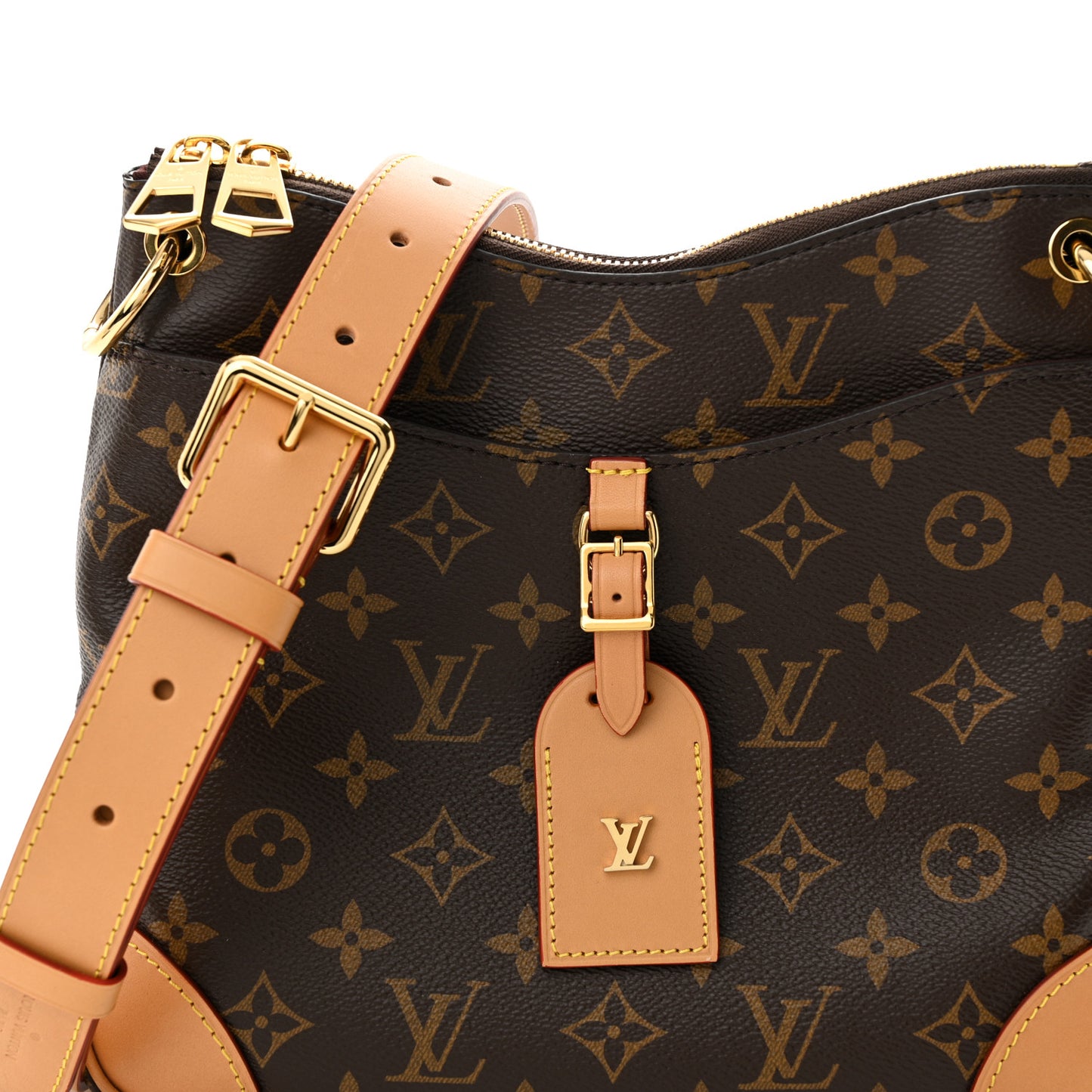 LOUIS VUITTON Monogram Odeon PM Natural