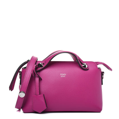 Fendi Vitello Dolce Mini By The Way Boston Bag Magenta 1 of 19