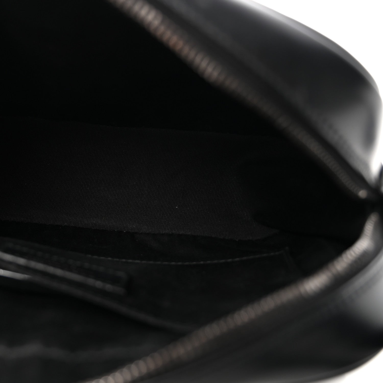 Saint Laurent Calfskin Matelasse Monogram Lou Camera Bag Black 5 of 9