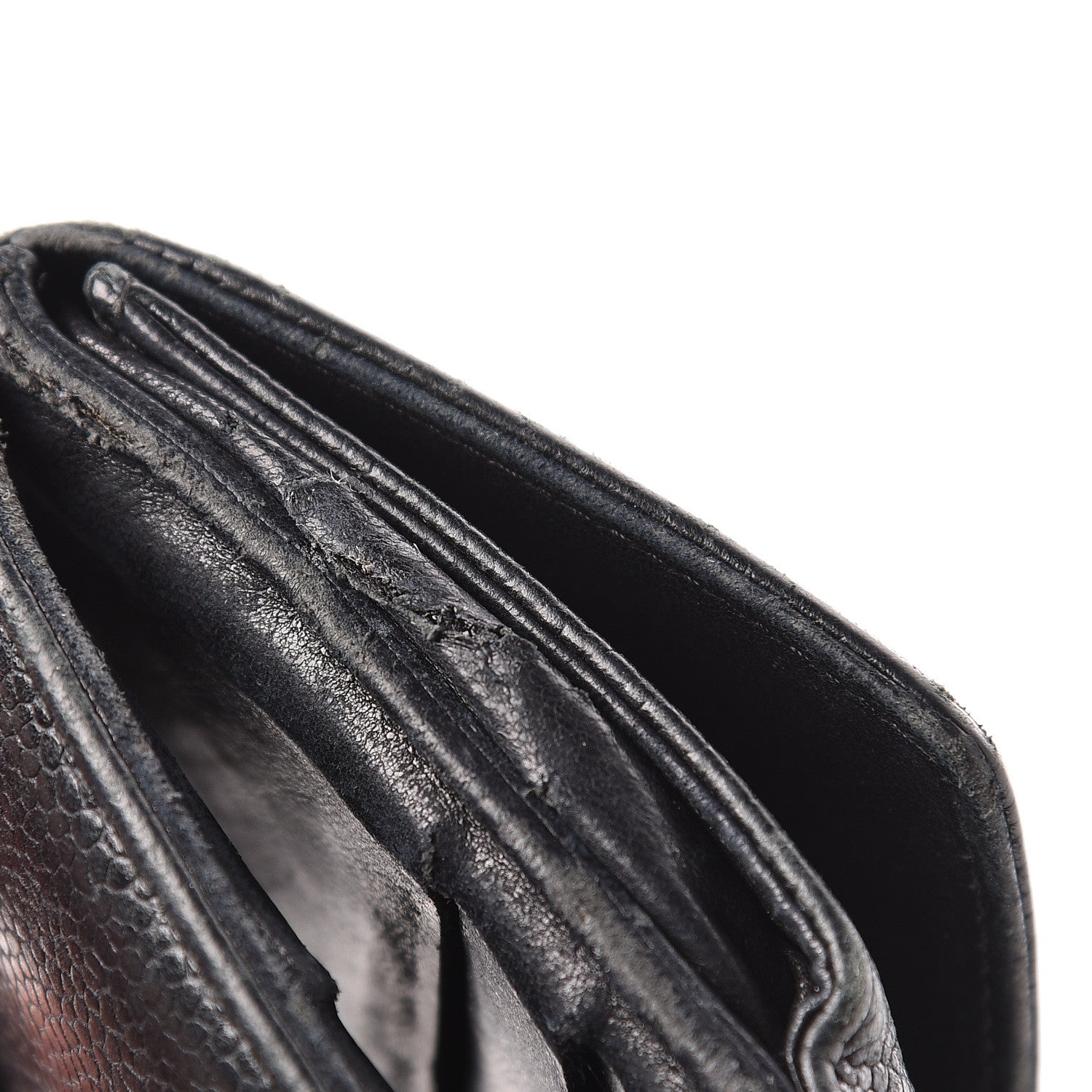 Chanel Caviar Timeless CC Compact French Wallet Black 20 of 20