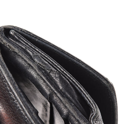 Chanel Caviar Timeless CC Compact French Wallet Black 20 of 20