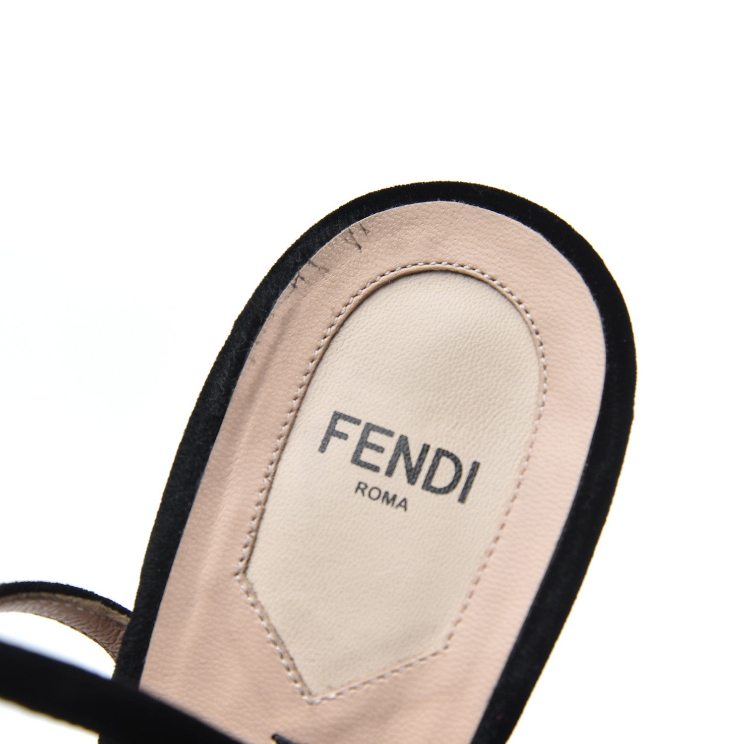 Fendi Velvet Sequin Floral Fantasia 39 Sandals Grey Multicolor 18 of 20