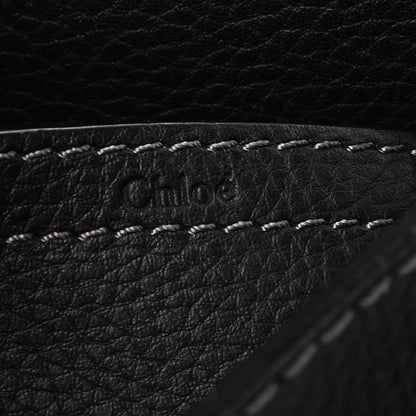 Chloe Calfskin Medium Marcie Round Crossbody Bag Black 6 of 8