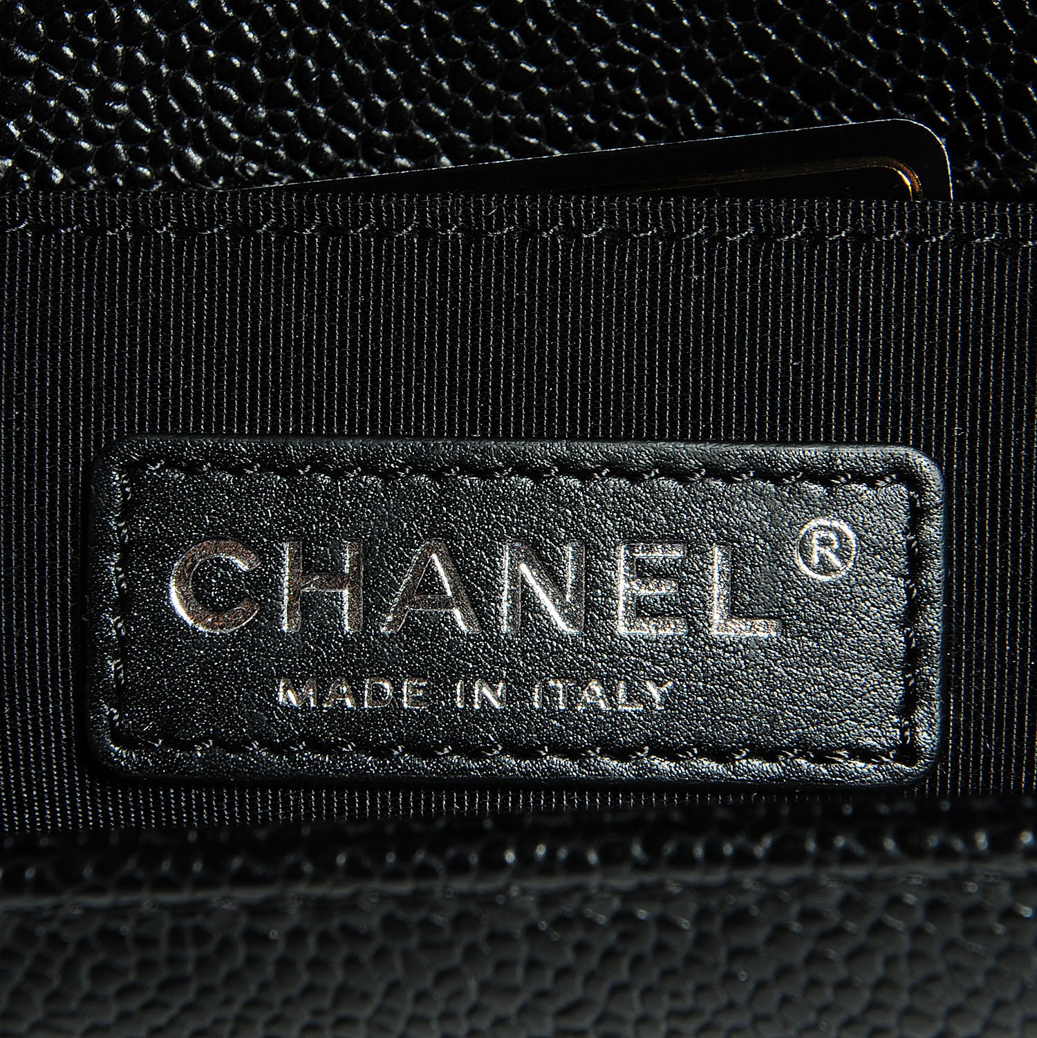 Chanel Caviar Quilted Small Boy Flap Black 7 of 8