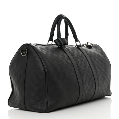 Louis Vuitton Damier Infini Keepall Bandouliere 45 Onyx 3 of 12