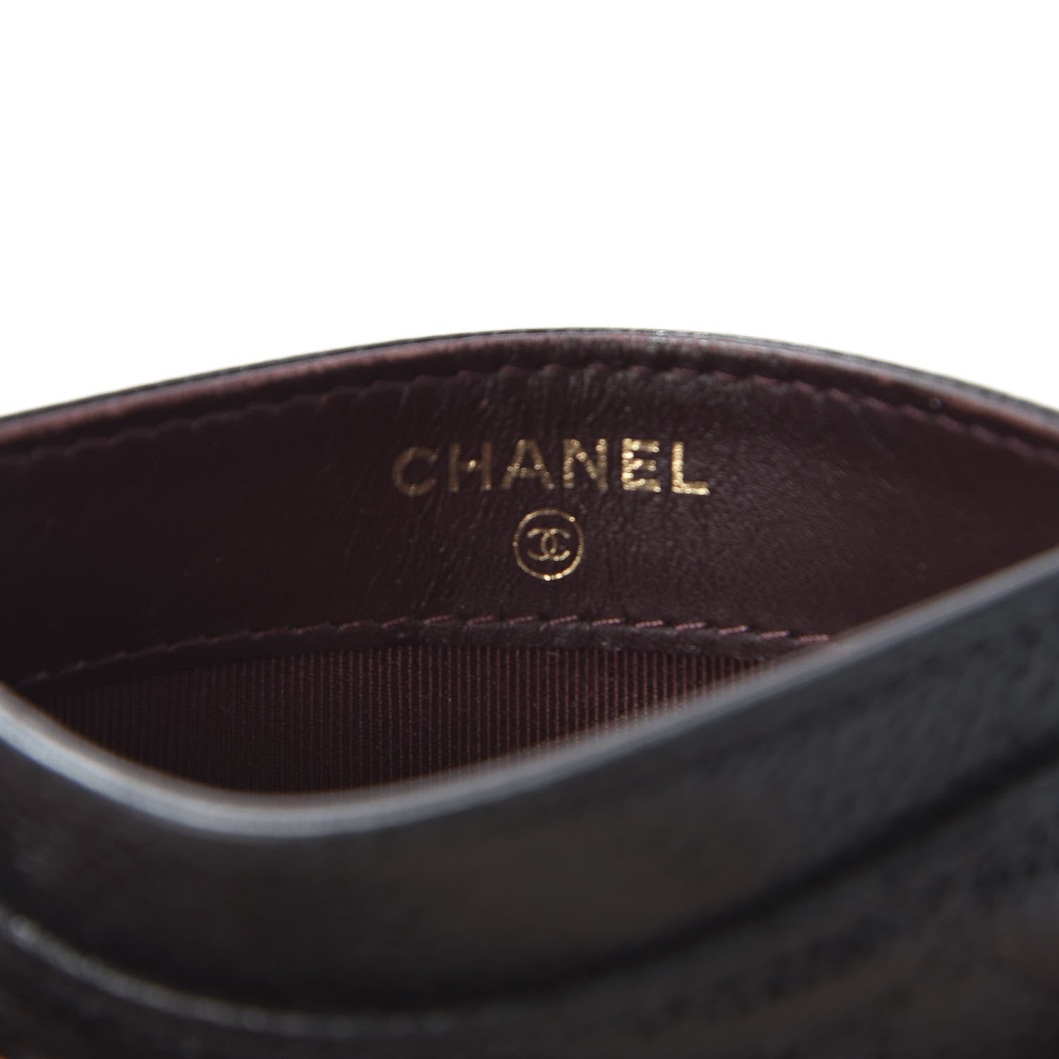 Chanel Caviar Quilted Card Holder Black 7 of 10