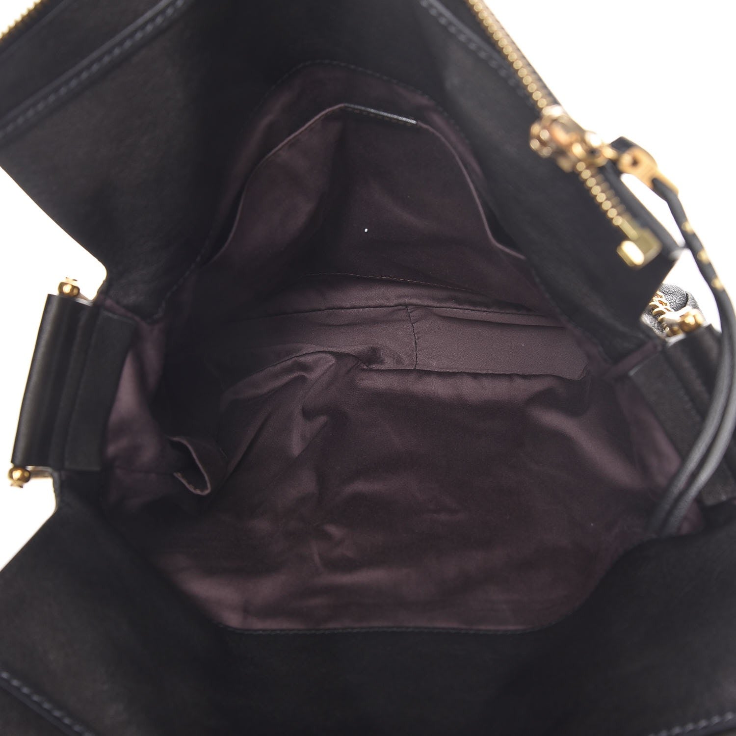 Chloe Sheepskin Vanessa Chain Shoulder Bag Black 5 of 7