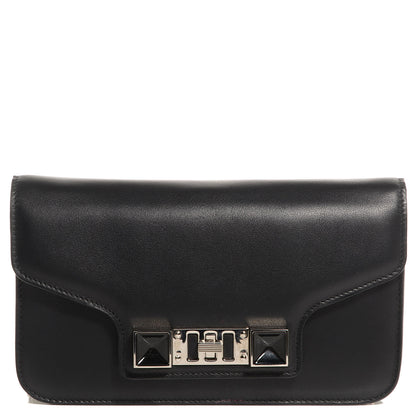 Proenza Schouler Leather PS11 Chain Wallet Black 1 of 8