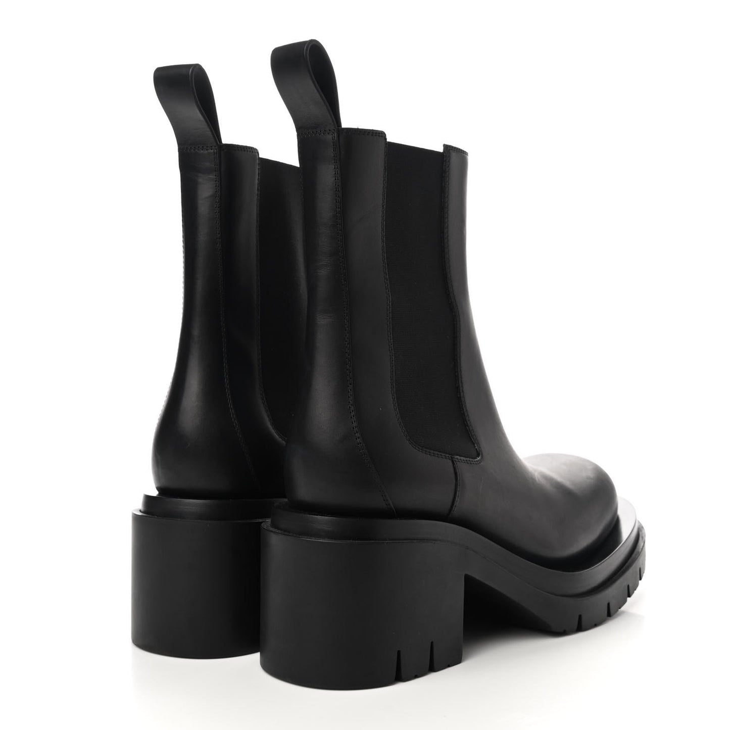 Calfskin The Lug Chelsea 30/70mm Ankle Boots 40 Black