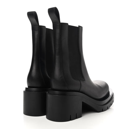 Bottega Veneta Calfskin The Lug Chelsea 30/70mm Ankle Boots 40 Black 4 of 8