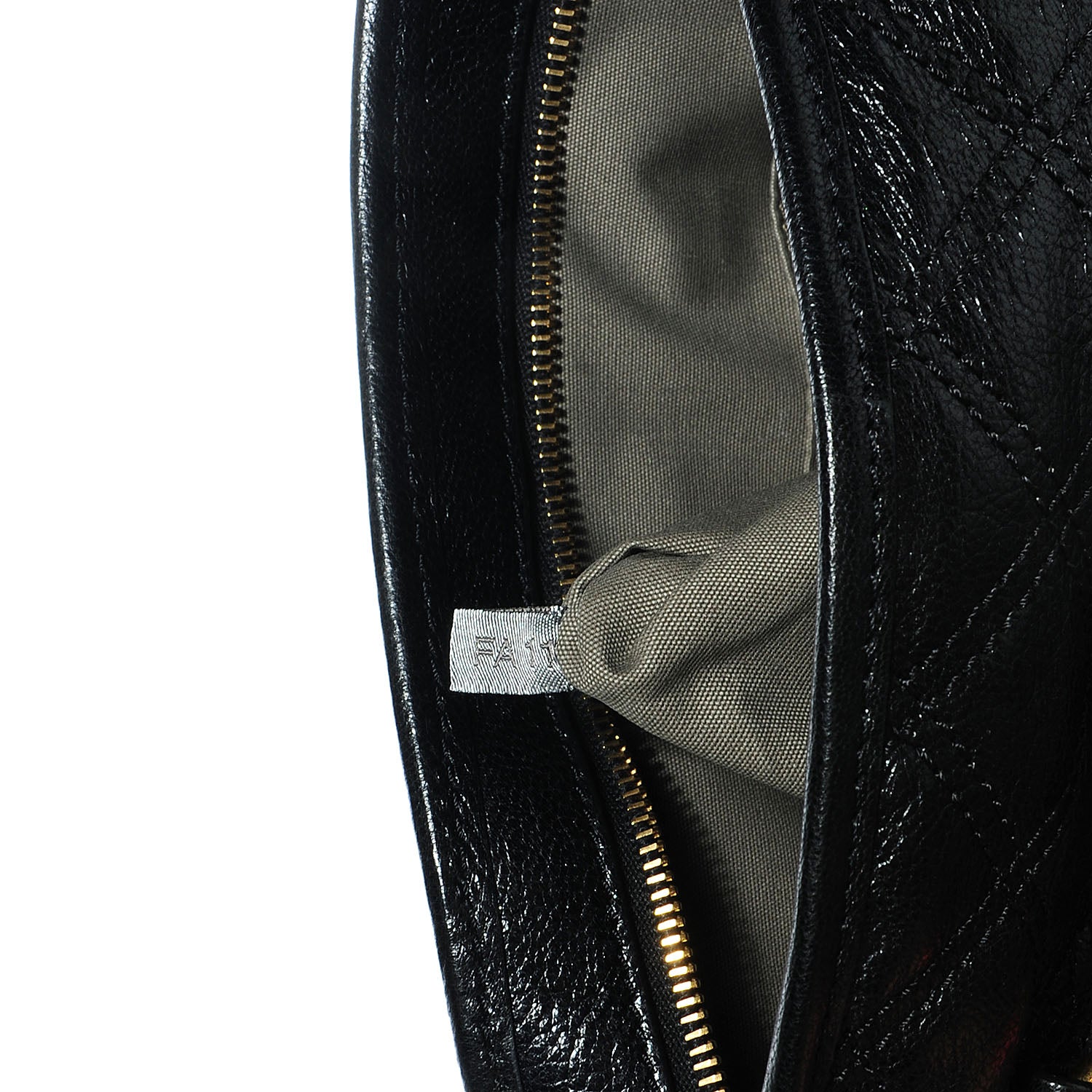 Marc Jacobs Lacquered Goatskin Quilting Class Satchel Black 8 of 10