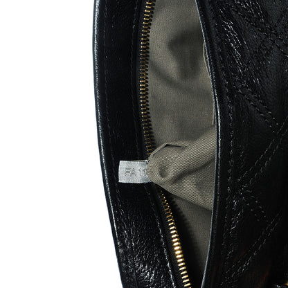 Marc Jacobs Lacquered Goatskin Quilting Class Satchel Black 8 of 10