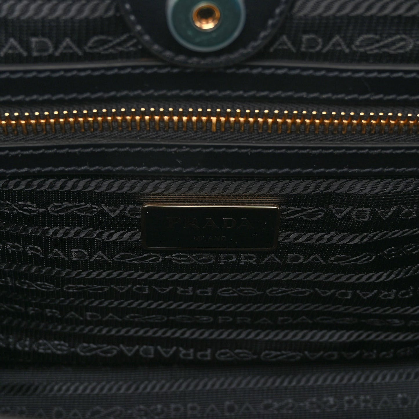 Tessuto Nylon Soft Calf Small Tote Black