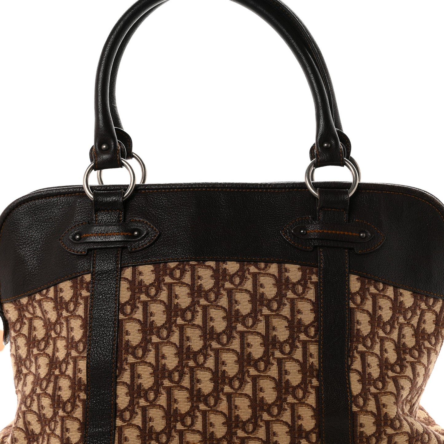 Monogram Traveler Satchel Brown