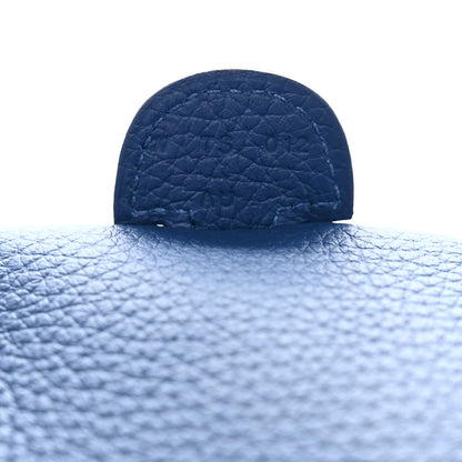 Hermes Taurillon Clemence EVELYNE III Bleu Tie 8 of 12