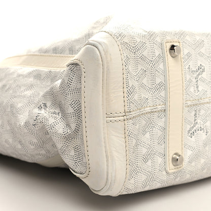 Goyard Goyardine Voltaire III Tote White 8 of 11