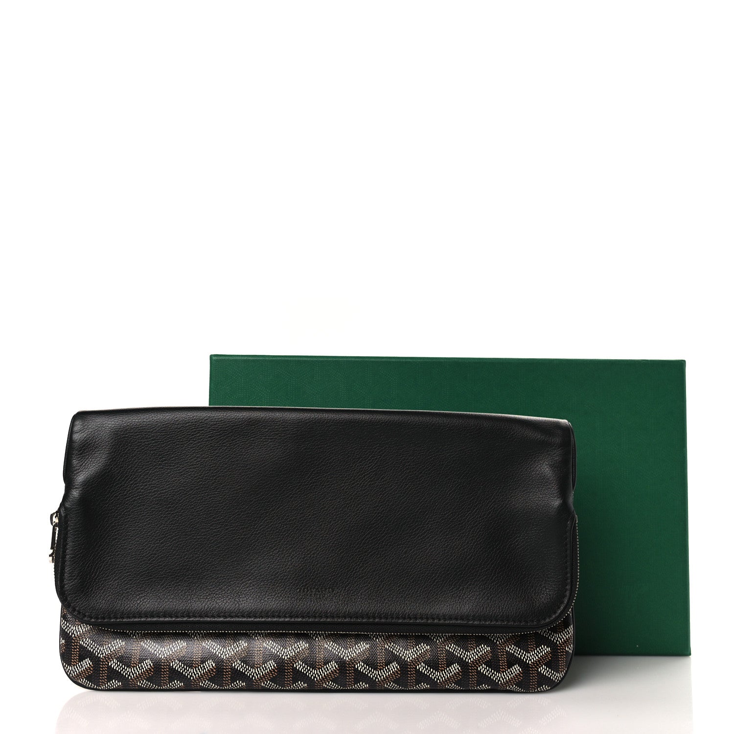 Goyard Goyardine Sainte Marie Soft Clutch Black 9 of 9