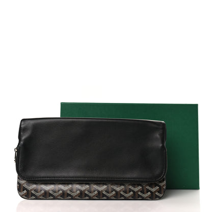 Goyard Goyardine Sainte Marie Soft Clutch Black 9 of 9