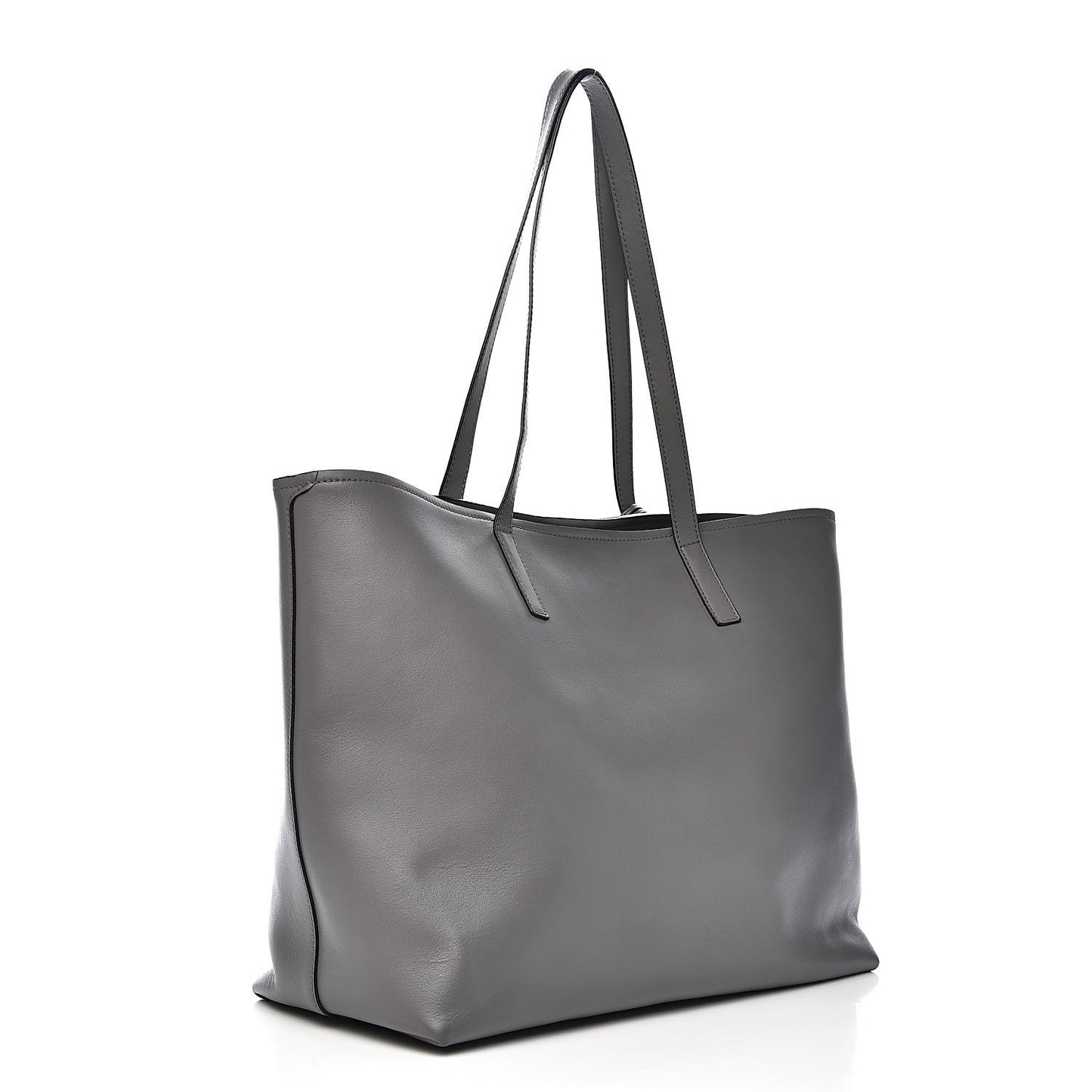 City Calf Shopping Tote Marmo