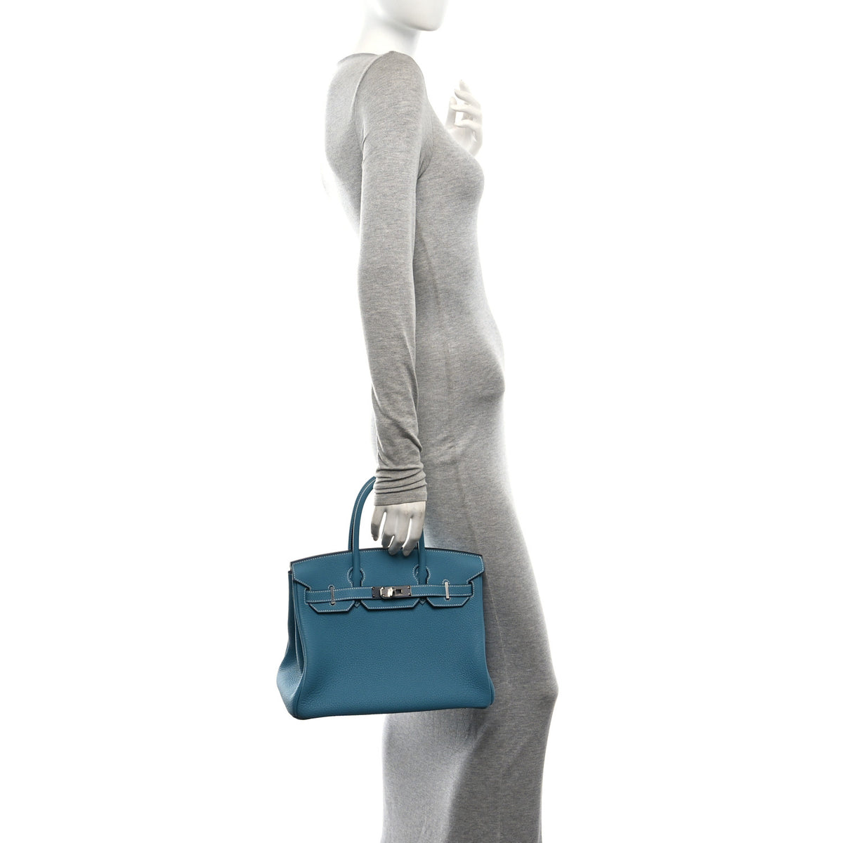 Togo Birkin 30 New Bleu Jean