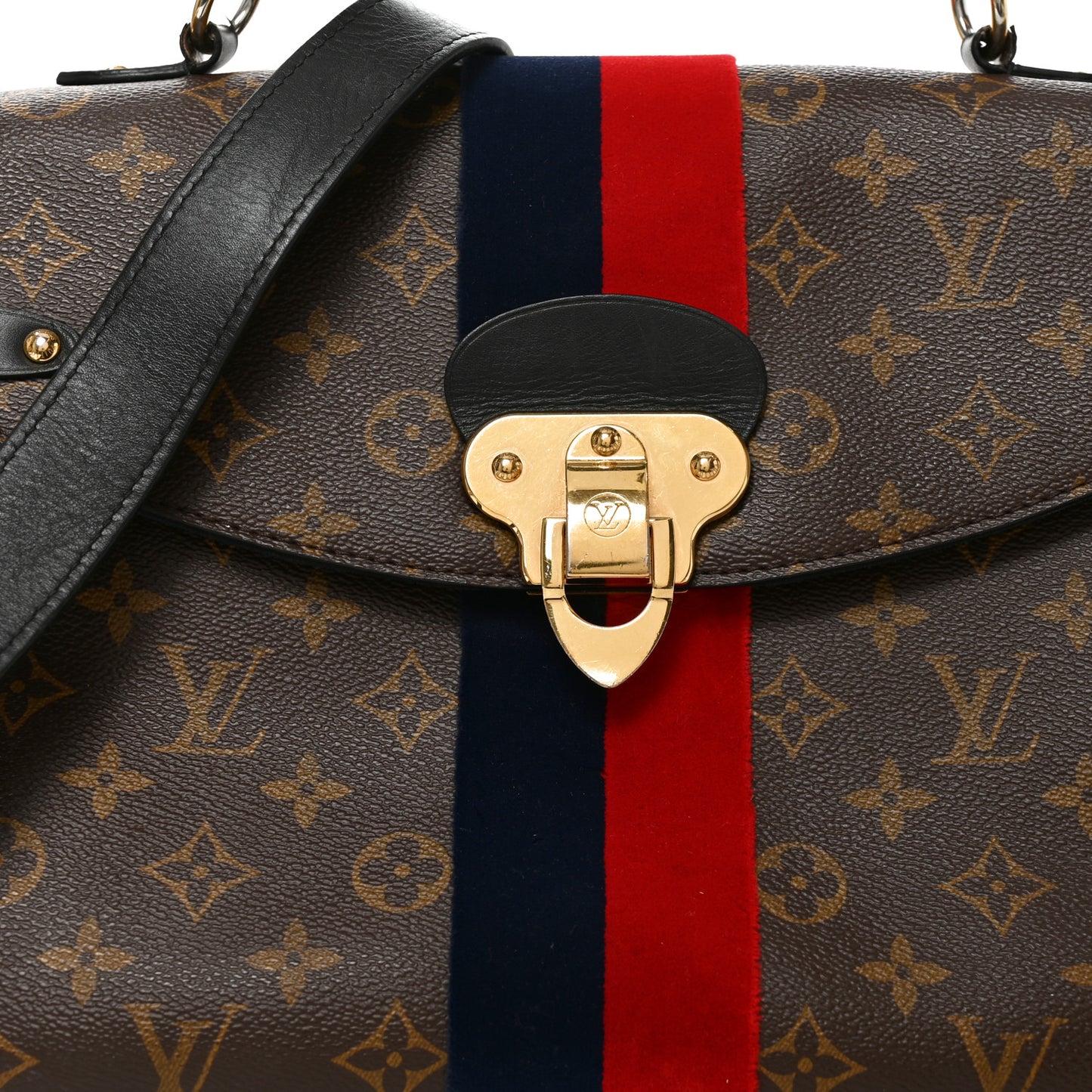 Monogram Georges MM Marine Cherry