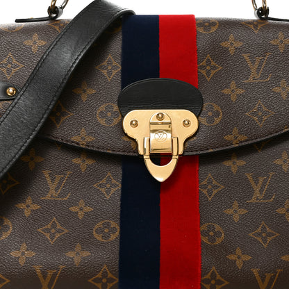 Louis Vuitton Monogram Georges MM Marine Cherry 7 of 9