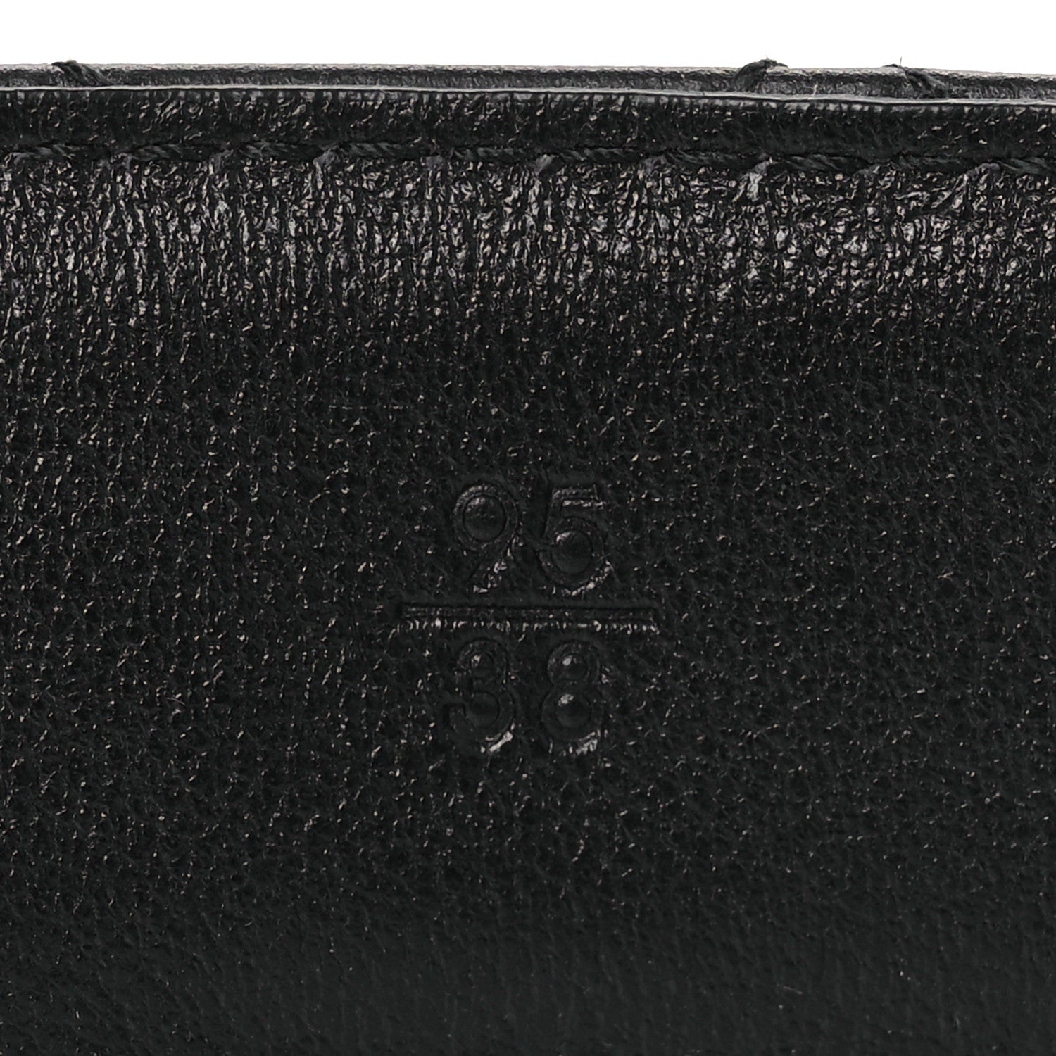 Chanel Lambskin Quilted CC Chain Belt 95 38 Black 6 of 7
