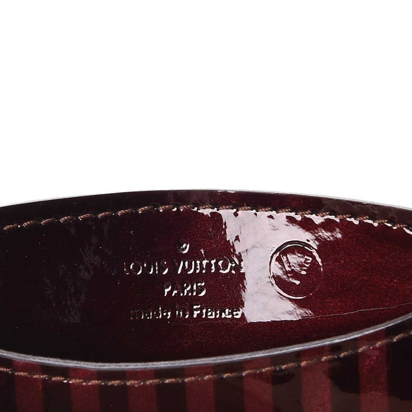 Vernis Rayures Mirror Case Amarante