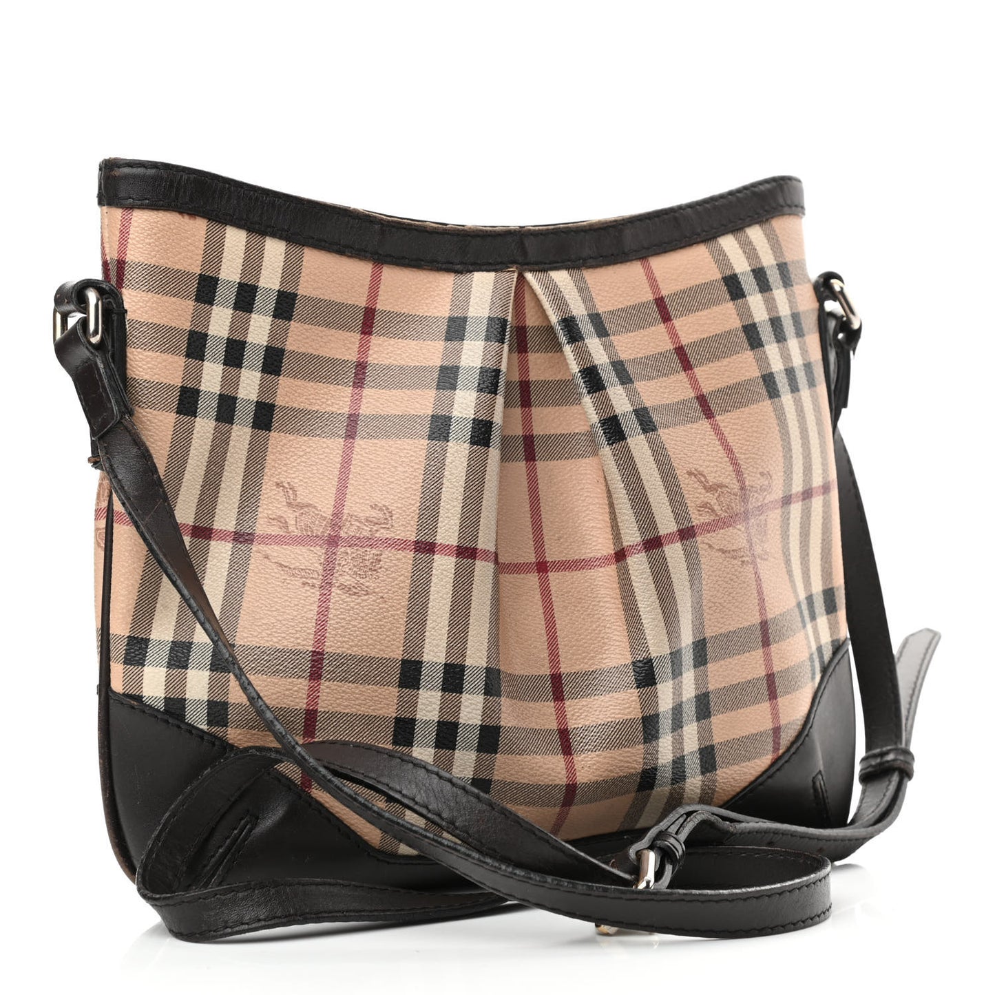 Haymarket Check Hartham Shoulder Bag Chocolate