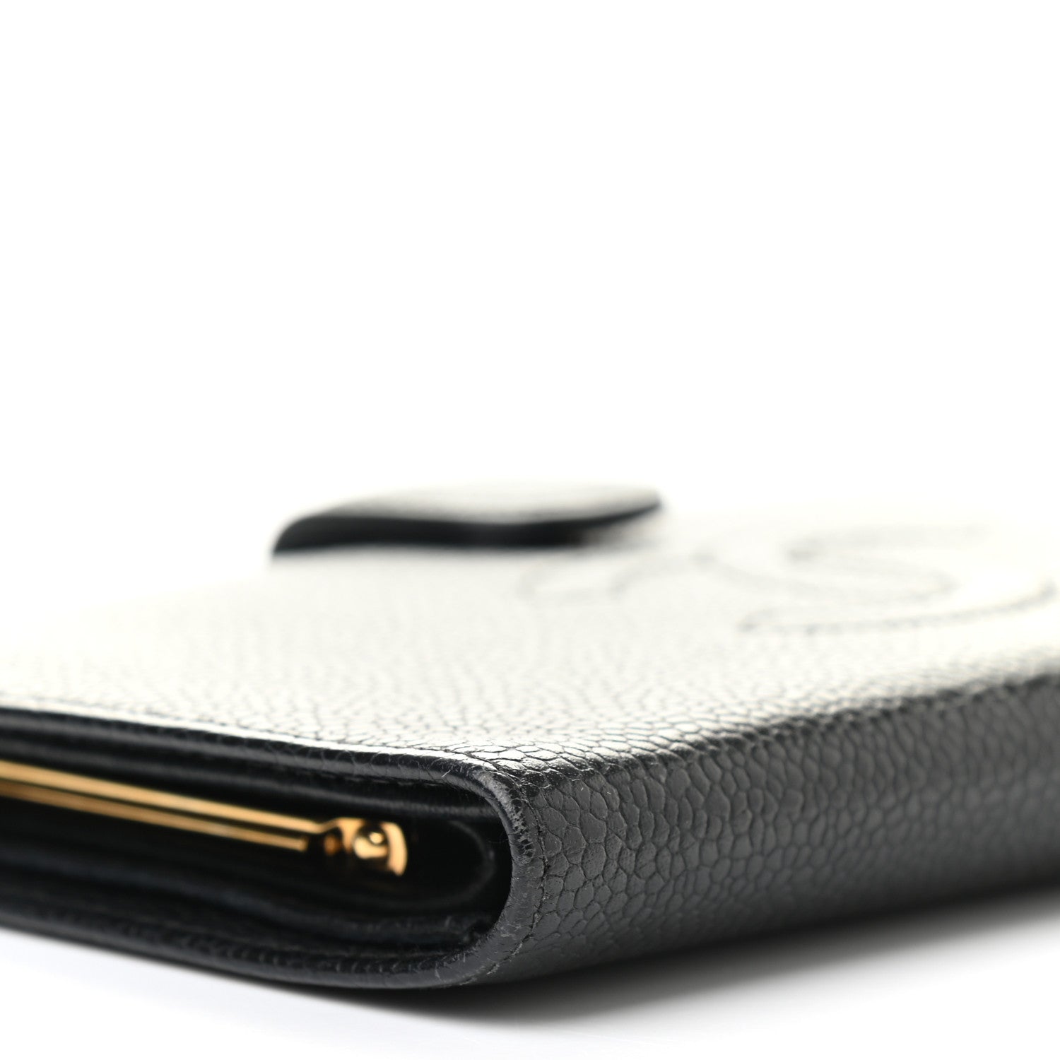 Chanel Caviar Timeless CC French Wallet Black 9 of 17