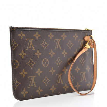 Louis Vuitton Monogram Neverfull MM GM Pochette 3 of 10