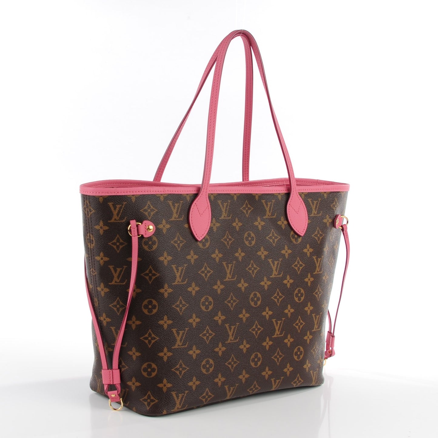Monogram Articles de Voyage Ikat Neverfull MM Rose Velours
