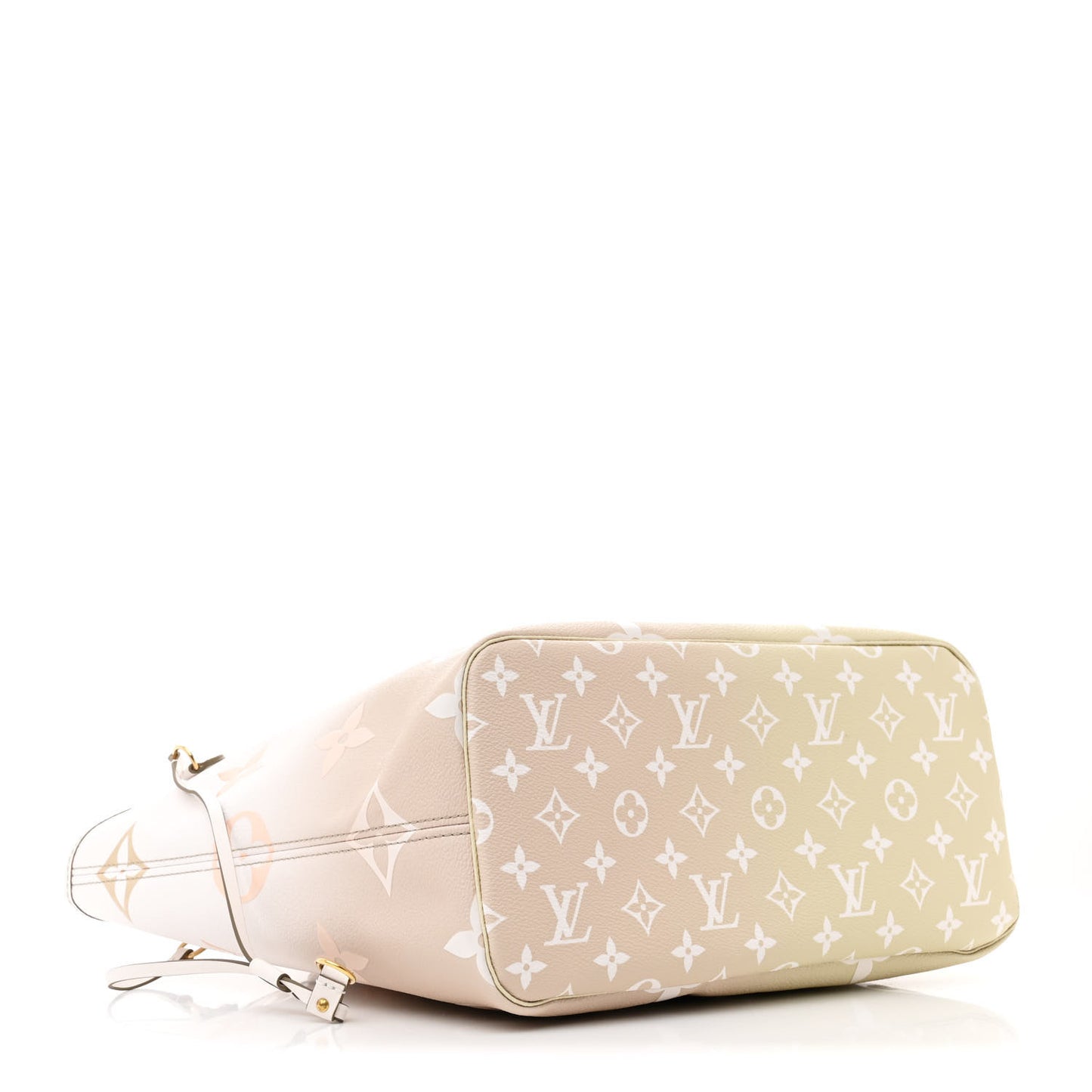 Monogram Giant Spring In The City Neverfull MM Sunset Kaki