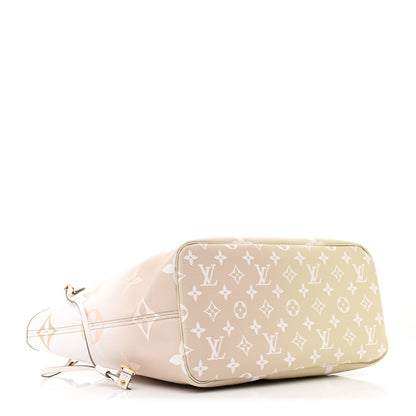 Louis Vuitton Monogram Giant Spring In The City Neverfull MM Sunset Kaki 5 of 11