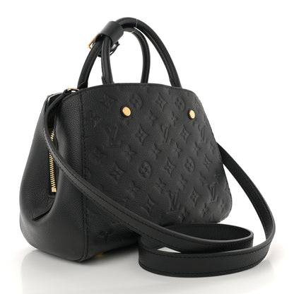 Louis Vuitton Empreinte Montaigne BB Black 3 of 10